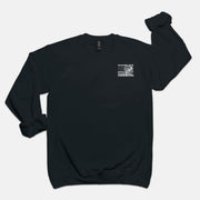 No Dog Left Behind Sweatshirt Black