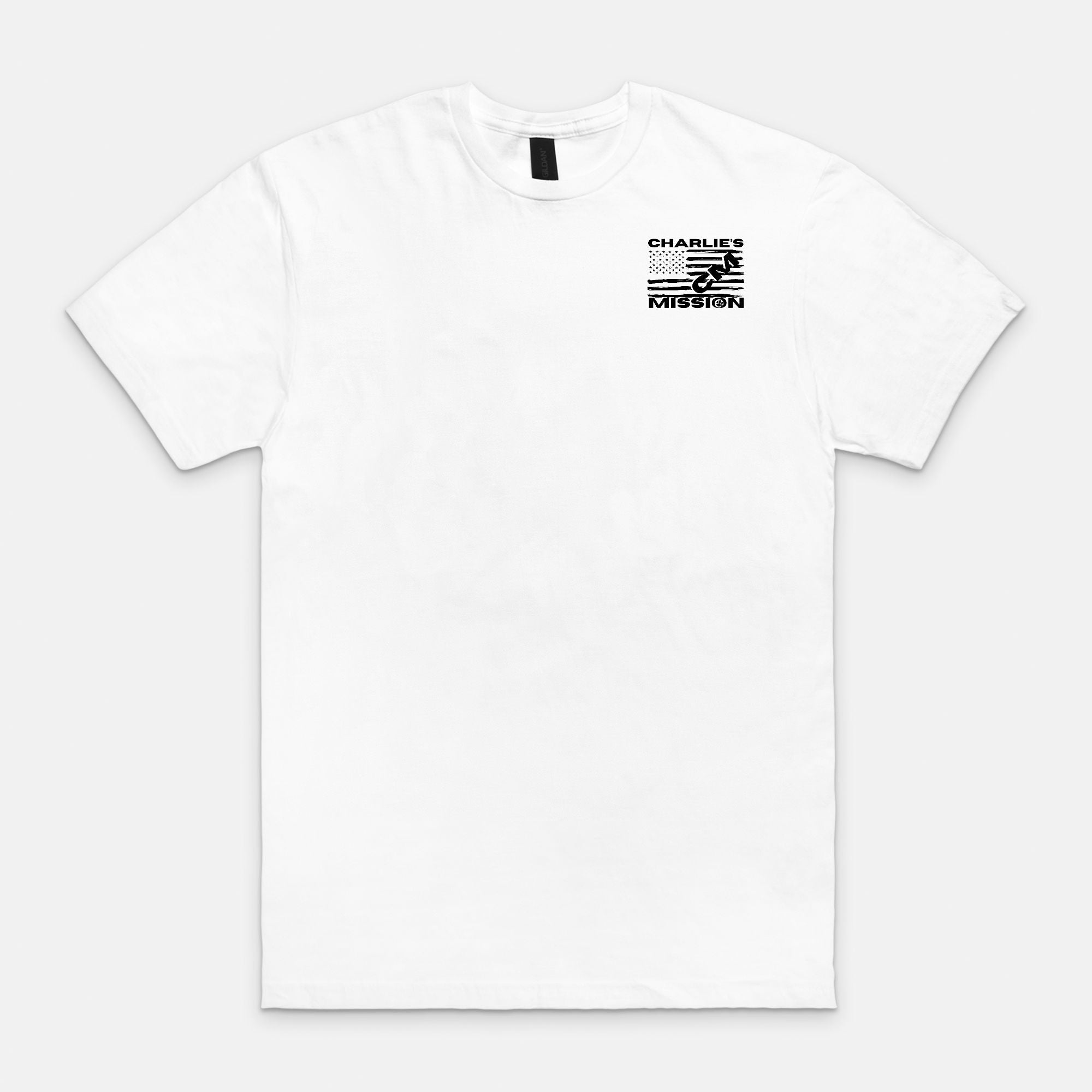 No Dog Left Behind T-Shirt White