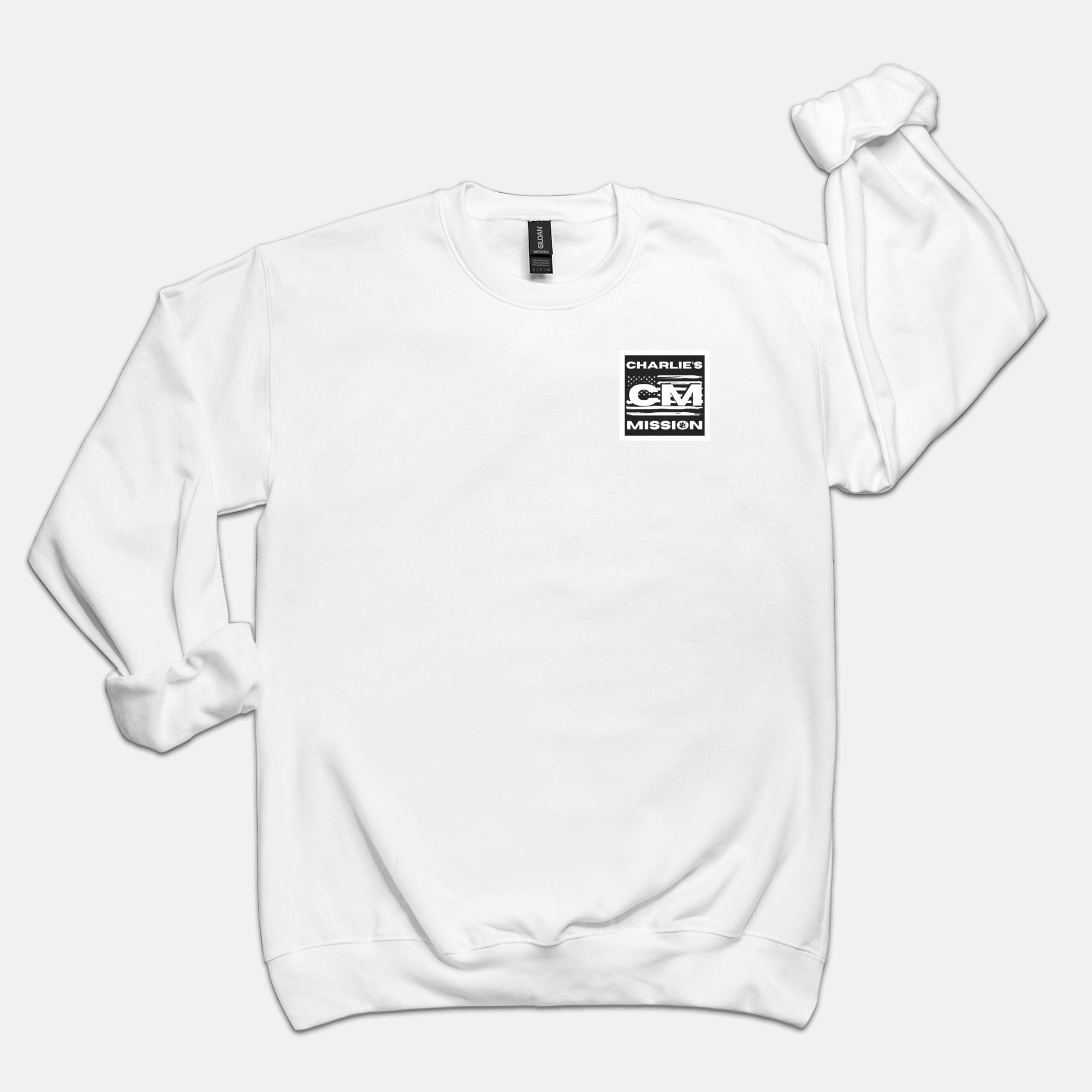 All For One One For All Sweatshirt, Artic White, Navy, Military Green, Pink or Grey
